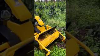 Stubble mower Kisan Kraft shots tiller brushcutter brushcutter youtube ytshorts youtubeviralv [upl. by Codee]