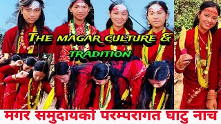 घाटु नाच Ghatu  Magar culture amp tradition  Dhobadi Nawalpur [upl. by Zasuwa476]