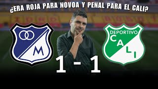 Millonarios 11 Cali  Liga Dimayor 2024I  Resumen Goles y Táctica por Juan Felipe Cadavid [upl. by Gonagle]