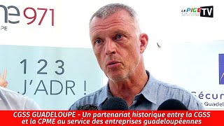 Un partenariat historique entre la CGSS et la CPME au service des entreprises guadeloupéennes [upl. by Akemrehs]