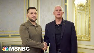 Rep Auchincloss Mike Pence has zero credibility on Ukraine [upl. by Iaj]