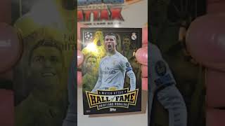 2 Cristiano Ronaldo HOF cards in Match Attax 202425 Countdown Calendar exclusive squadzone 7 [upl. by Lebasi335]