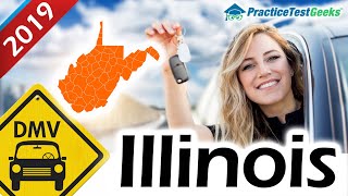 Illinois DMV Written Permit Test 2019 [upl. by Chelsey]