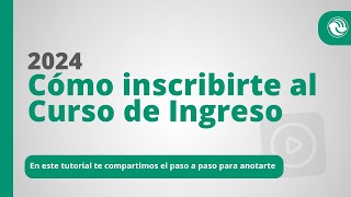 Cómo inscribirte al Curso de Ingreso en la UNLaM  2025 [upl. by Llenrahs]