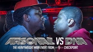 ARSONAL VS DNA  Dont Flop Rap Battle [upl. by Areis]