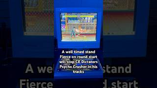 A well timed round start Ryu stand Fierce will stop Dictators Psycho Crusher in its tracks retro [upl. by Jarrad601]