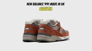 New Balance 991 Made In UK Sequoia [upl. by Dralliw]