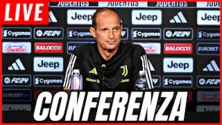 🔴 LIVE  CONFERENZA STAMPA ALLEGRI pre GENOA  JUVENTUS [upl. by Shien380]