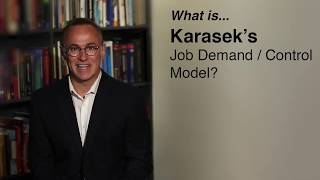 16 The Karasek Job DemandControl Model with Dr Charl Els [upl. by Sardse]