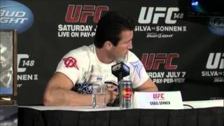 Chael Sonnen  Silva hit me with an illegal knee MIX [upl. by Raf810]