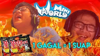 SAMYANG DUET CHALLENGE  Mini World Block Art Indonesia [upl. by Berlauda]