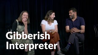 Gibberish Interpreter Improv Game Demonstration — Chicago Stories Inventing Improv [upl. by Aronal]