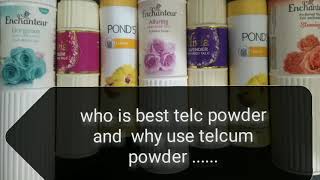 Who is best talcum powder with best fragrance and benefits of talcum powder [upl. by Alyakim]