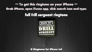 Drill Sergeant Wake Up Call Ringtone [upl. by Nylatsyrk356]