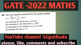 GATE2022 MathematicsMA  Numerical Analysis  Question No 18  Gate 2022  SGpathsala [upl. by Anairad]