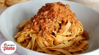 How to Make BOLOGNESE SAUCE like an Italian [upl. by Monroy]