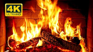 🔥 Cozy Fireplace 4K 12 HOURS Fireplace with Crackling Fire Sounds Crackling Fireplace 4K [upl. by Anasxor294]