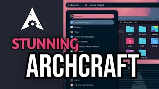 ArchCraft  Arch Linux Easy Beautiful  Openbox XFCE [upl. by Aneen341]