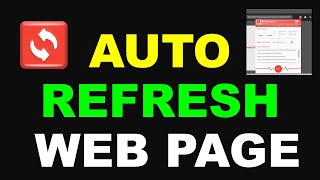 Auto Refresh Web Page in seconds or minutes [upl. by Yllak227]