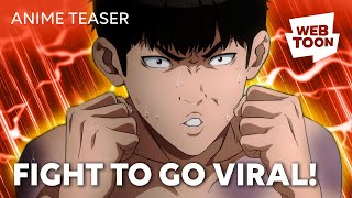 VIRAL HIT IS BECOMING AN ANIME  OFFICIAL TRAILER  WEBTOON [upl. by Portie]