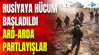 Rusiya ərazisi vuruldu ölən və yaralananlar var Federasiya ərazisində partlayışlar [upl. by Kery355]