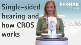 Phonak CROS 23  Single sided hearing and how CROS works [upl. by Rentschler]