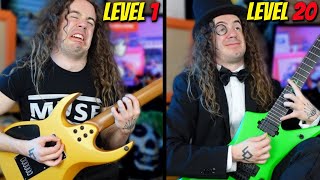 20 Levels Of Guitar Solo From NOOB To GOD [upl. by Aihtiekal]