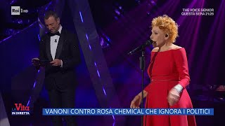 Vanoni contro Rosa Chemical che ignora i politici  La vita in diretta 17022023 [upl. by Dominick962]