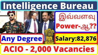 Intelligence Bureau  Job  Work  Power  Responsibilities  PartII  Make it Happen Tamil [upl. by Oetam947]