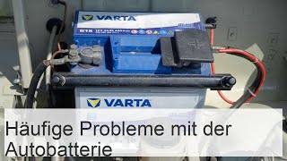 Häufige Probleme mit der Autobatterie [upl. by Hodess886]