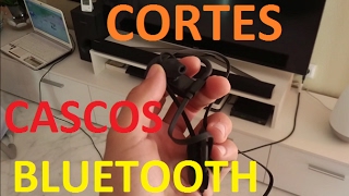 CORTES DE SONIDO EN CASCOS BLUETOOTH SOLUCION  AURICULARES BLUETOOTH INTERFERENCIAS [upl. by Newberry586]