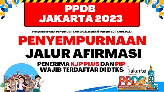 PPDB JAKARTA 2023  AKHIRNYA PERUBAHAN ATURAN PPDB BISA LEBIH ADIL DARI SEBELUMNYA [upl. by Clevey]