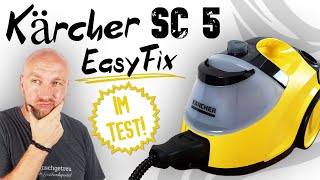 Kärcher Dampfreiniger SC 5 Easyfix Test ► Was ein Klopper ✅ Wir haben ihn gecheckt  Wunschgetreu [upl. by Aissilem]