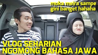 VLOG SEHARIAN NGOMONG PAKE BAHASA JAWA [upl. by Aeslek226]