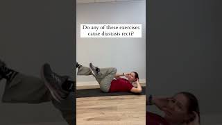 Do these exercises cause diastasis recti [upl. by Iclek]