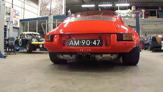 Porsche 911 ST 1972 Finished Project  Engine Sound  at Beek Auto Racing [upl. by Yerroc636]