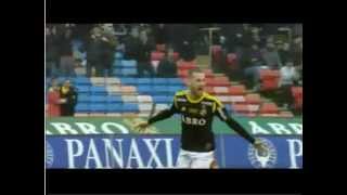 Alexander Milosevic Årets Mål Allsvenskan 2012Intervju [upl. by Ahsenwahs]