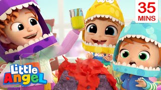 Babysitter Is The Best  More Little Angel Kids Songs amp Nursery Rhymes [upl. by Wolbrom44]