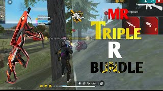 MR TRIPLE R BUNDLE PORE GAME PLAY WHITE CRAZY FF FREE FIRE GAME PLAY [upl. by Bruell]