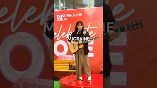 Migraine by Moonstar88  Veronica Live Performancein Robinsons Lipa verocovers song acoustic [upl. by Nybor]