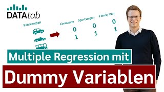 Dummy Variablen bei der Regressionsanalyse [upl. by Nuahsel]