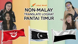 NonMalay Translate Loghat Pantai Timur [upl. by Zebapda]