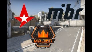 FIRST 160 IN MAJOR Astralis vs MiBR highlights  FACEIT MAJOR [upl. by Archibaldo]