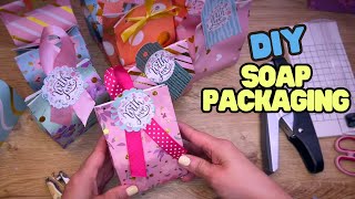 DIY handmade soap packaging Elevate Your Presentation and Showcase your creations [upl. by Akimik973]