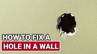 How To Fix a Hole in A Wall  Ace Hardware [upl. by Springer24]