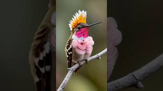 The JewelCrested Hummingbird nature ai oiseau shorts birdslover [upl. by Weatherley878]