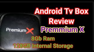 Android Tv Box Premium X Review [upl. by Elburt869]