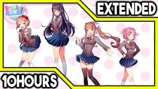 Main Theme  Doki Doki Literature Club  Music Extended 10 Hours [upl. by Agnola437]