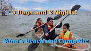 Ednas Beach and Campsite  Calatagan Batangas  Car Camping Vlog 6  QuezonFam Adventures [upl. by Acinhoj869]