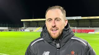 WestonsuperMare 20 Slough Town  Scott Davies Interview  3 September 2024 [upl. by Ttcos500]